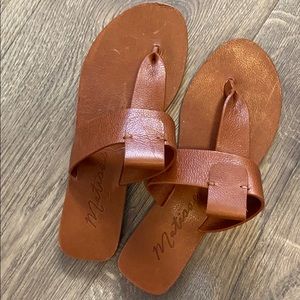 New Matisse leather sandals